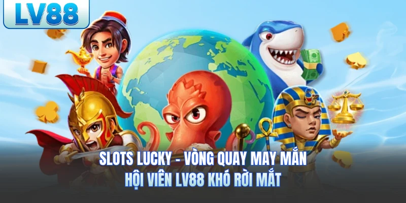 Slots Lucky - Vòng Quay May Mắn Hội Viên LV88 Khó Rời Mắt